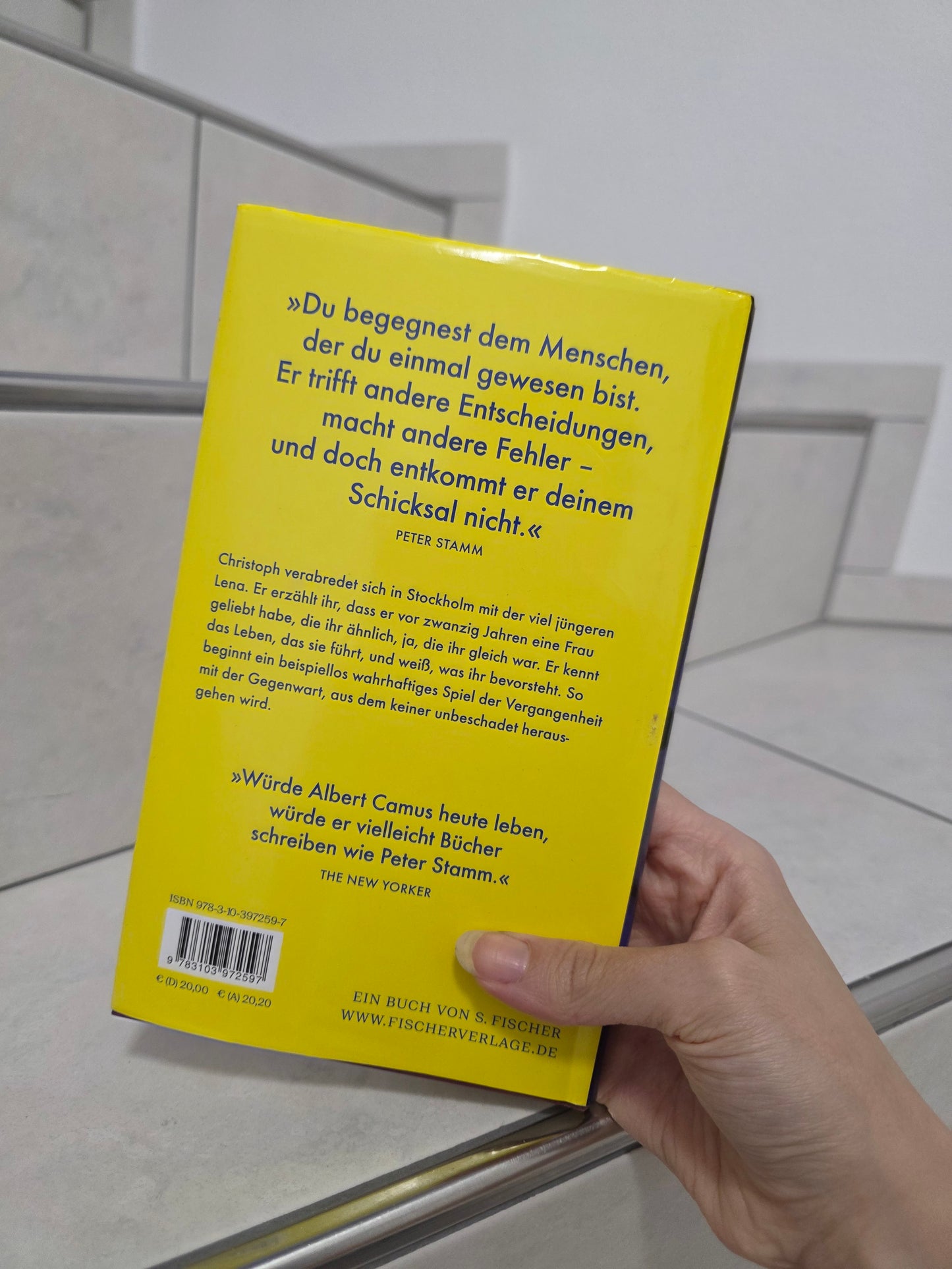 Die sanfte Gleichgültigkeit der Welt von Peter Stamm