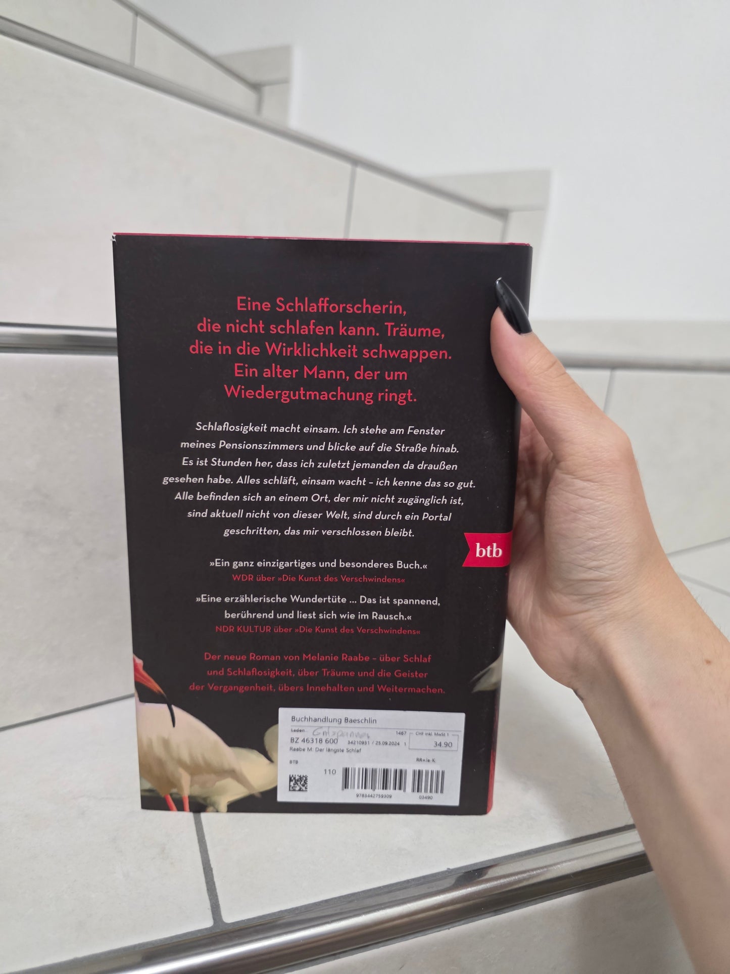 Der längste Schlaf von Melanie Raabe