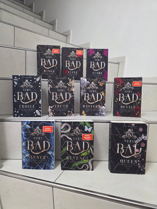 Very Bad Kings 1-10 ohne FS von J.S. Wonda