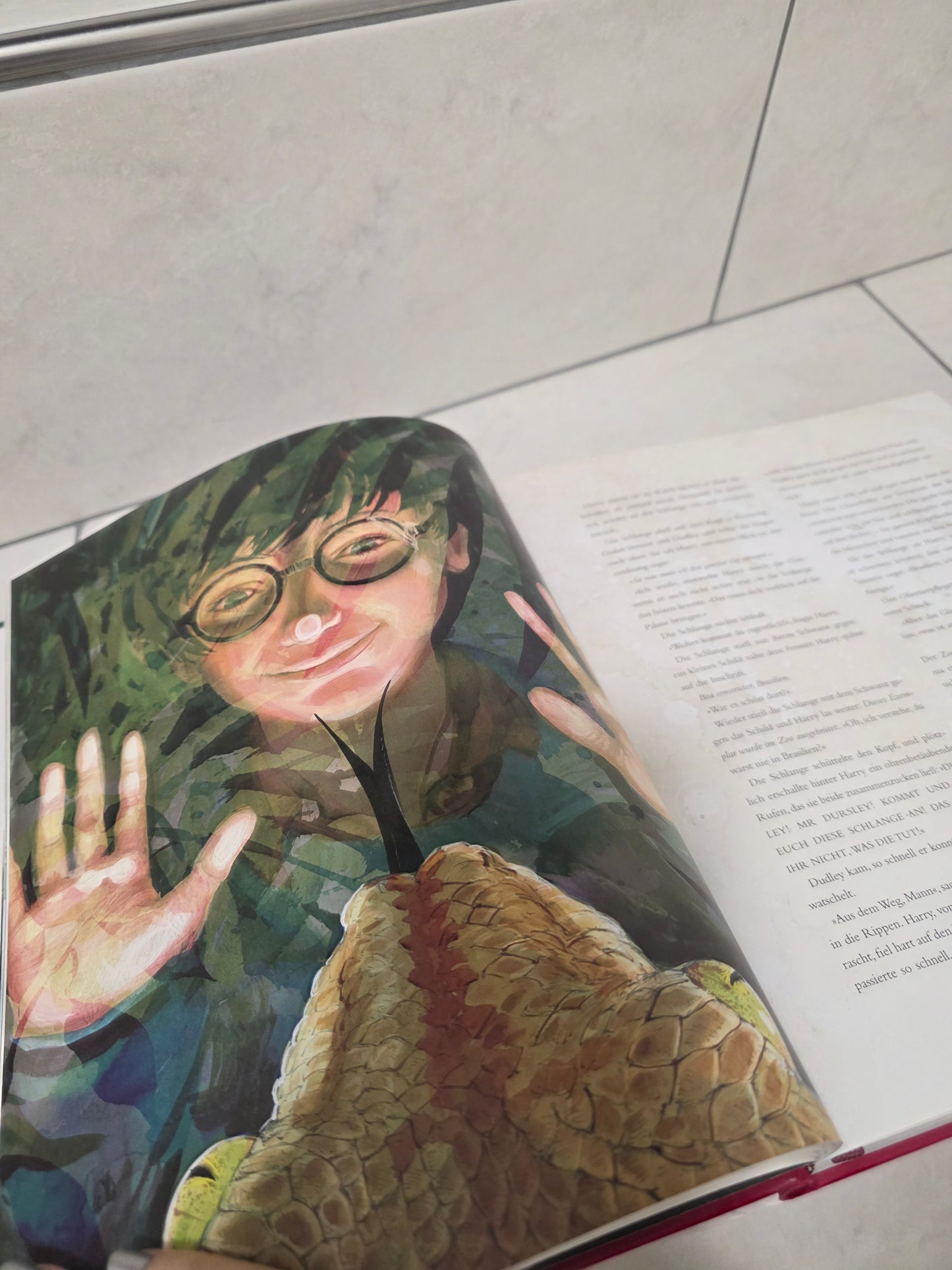 Harry Potter und der Stein der Weisen illustriert von J.K. Rowling