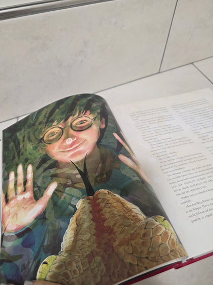Harry Potter und der Stein der Weisen illustriert von J.K. Rowling