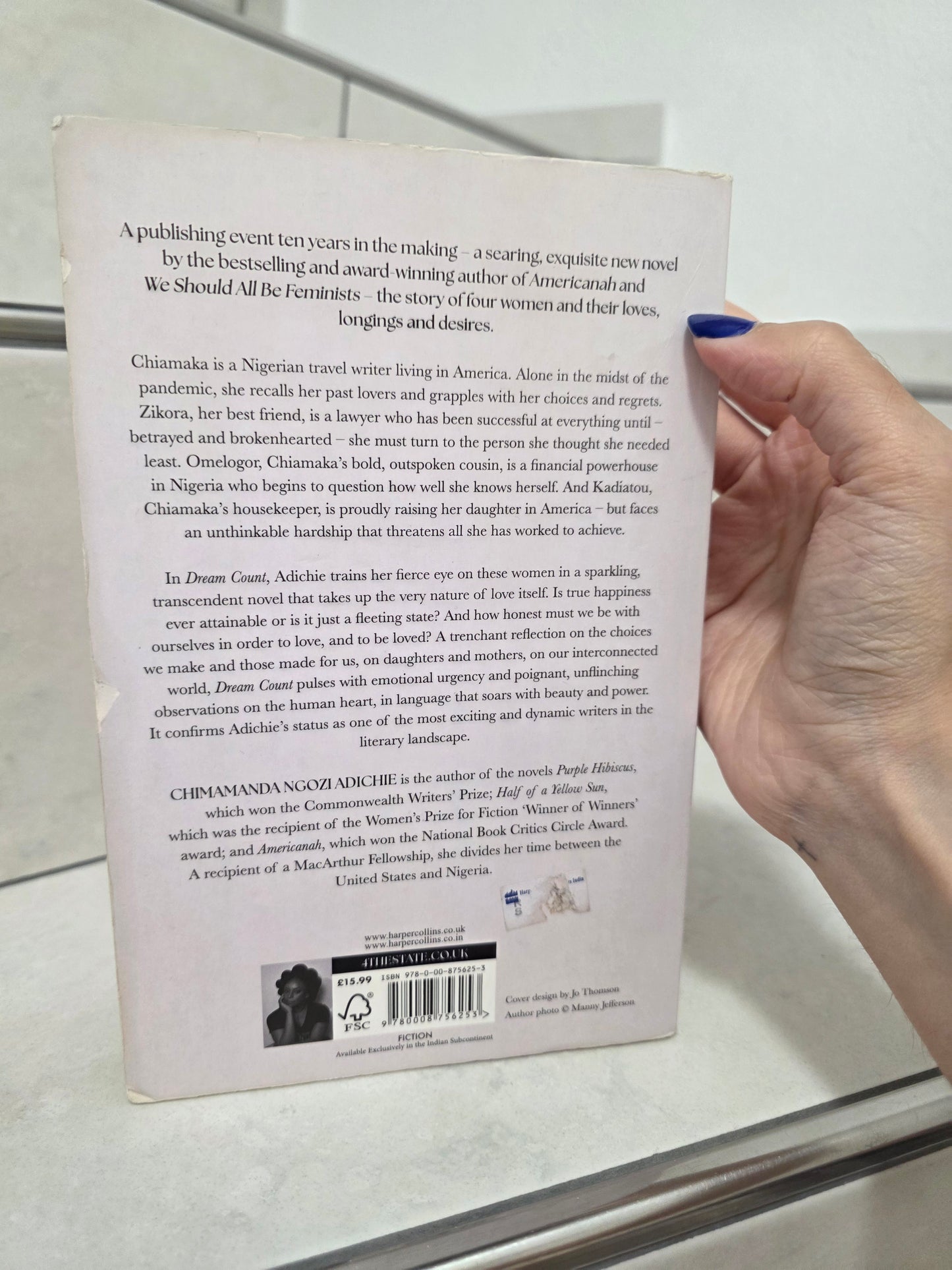 Dream Count by Chimamanda Ngozi Adichie