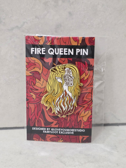 Fire Queen Pin Throne of Glass