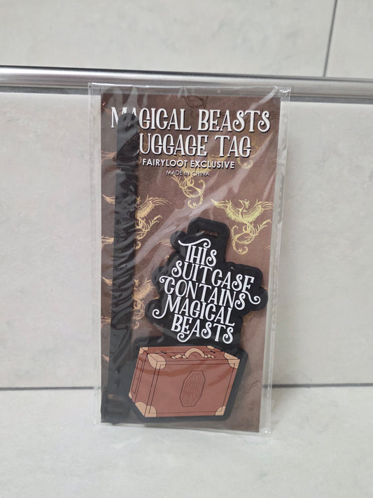 Harry Potter Magical Beasts Luggage Tag