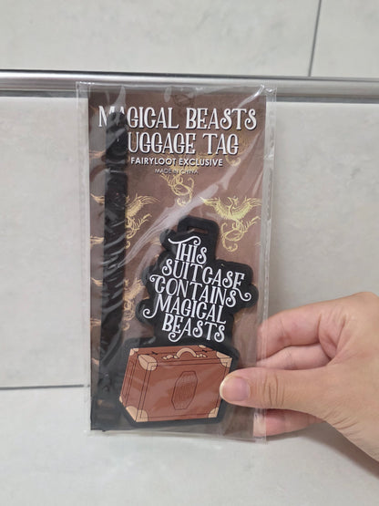 Harry Potter Magical Beasts Luggage Tag