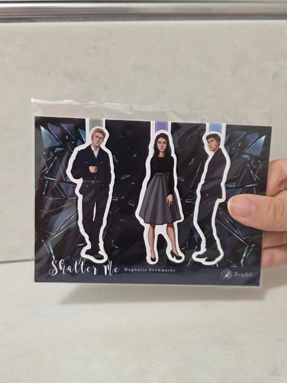 Shatter Me Magnetic Bookmarks