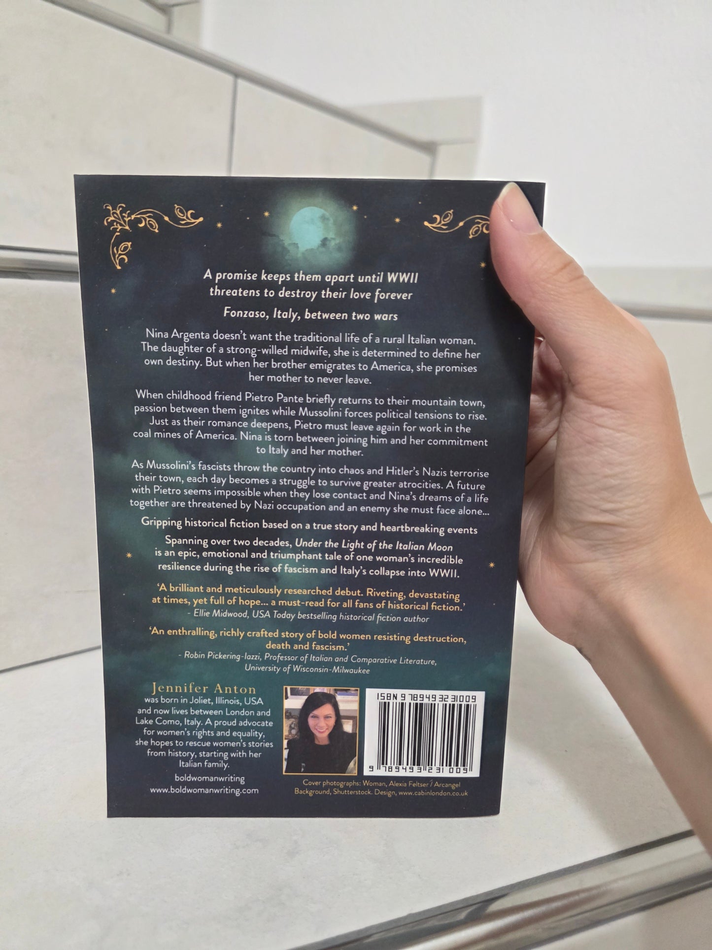 Under the Light of the Italian Moon by Jennifer Anton