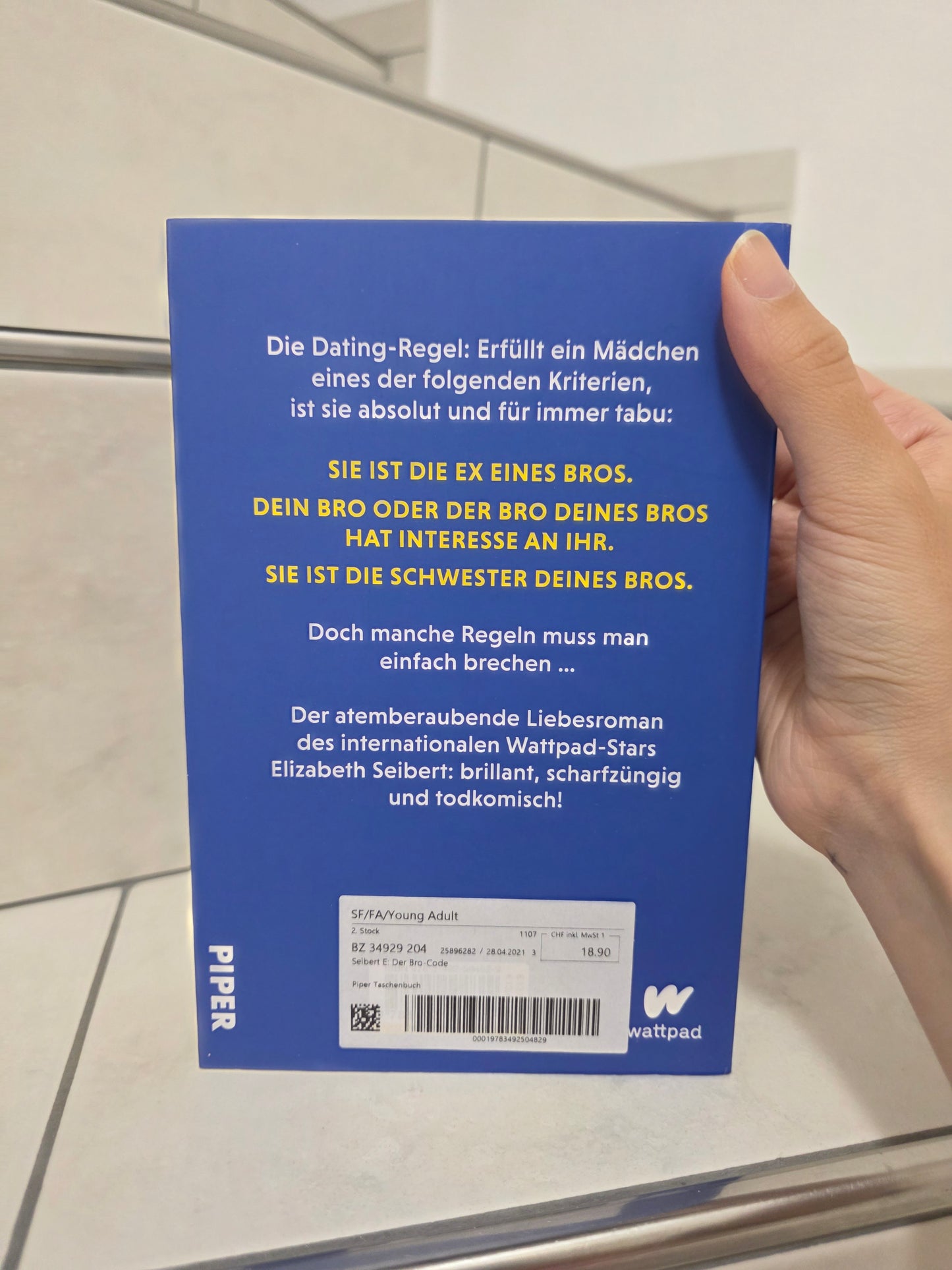 Der Bro-Code von Elizabeth A. Seibert