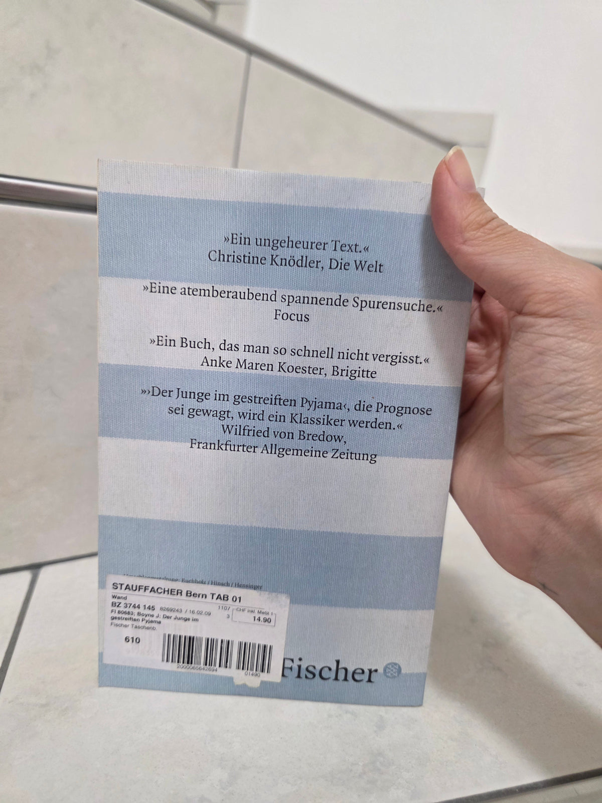 Der Junge im gestreiften Pyjama von John Boyne