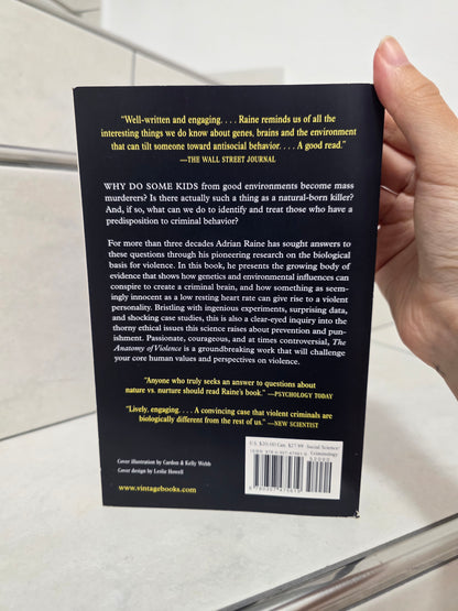 The biological roots of Crime by Adrian Raine