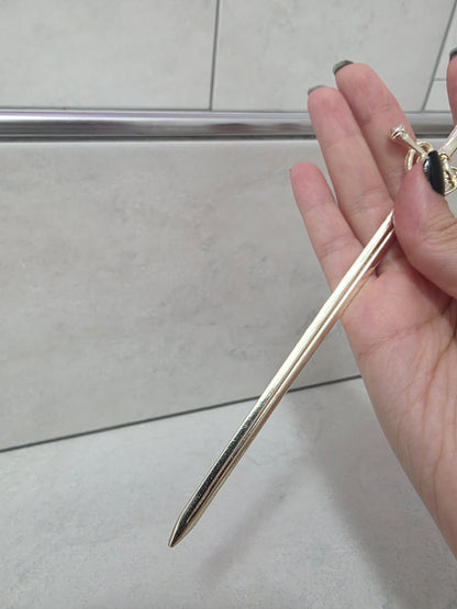 Schwert Lesezeichen gold