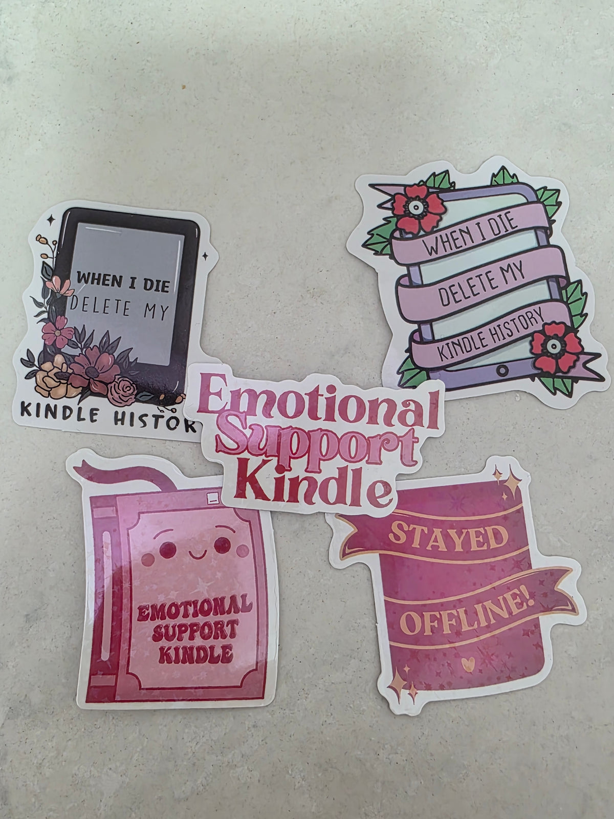 Kindle Sticker Bundle Basic