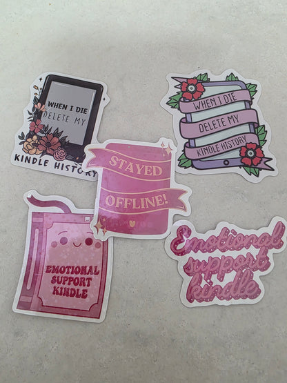 Kindle Sticker Bundle Basic