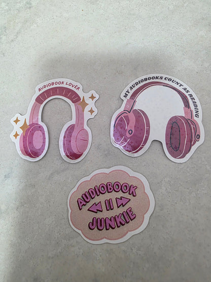 Audiobook Sticker Bundle