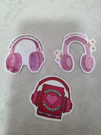 Audiobook Sticker Bundle