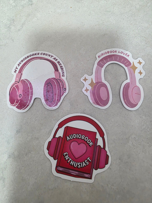 Audiobook Sticker Bundle