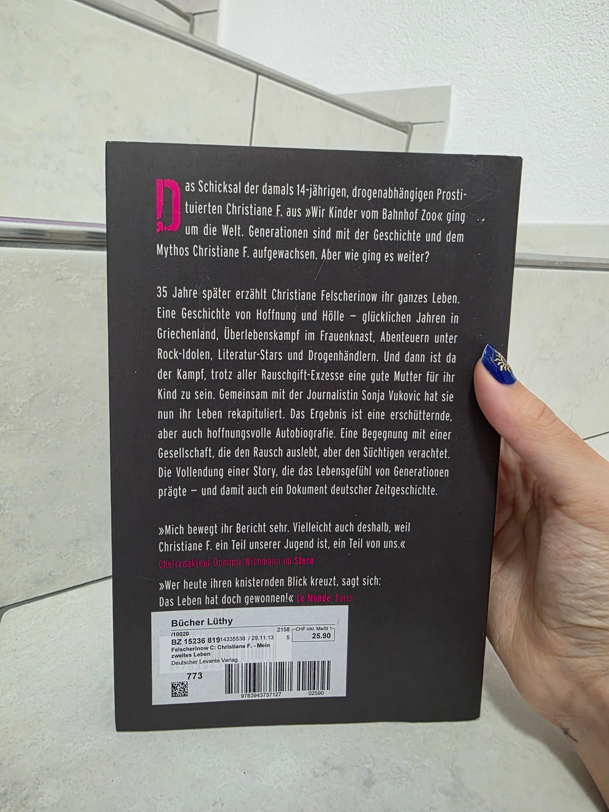 Christiane F.: Mein zweites Leben von Christiane V. Felscherinow & Sonja Vukovic