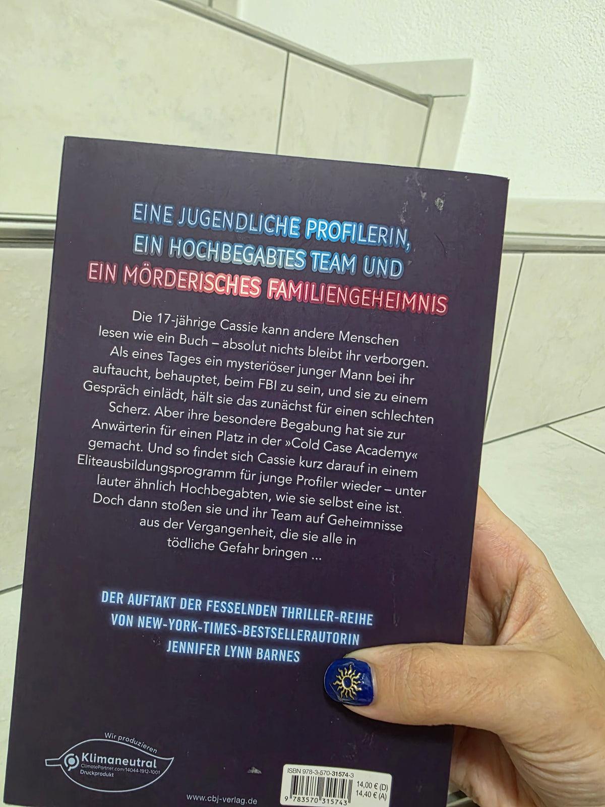 Cold Case Academy: Ein mörderisches Spiel von Jennifer Lynn Barrnes