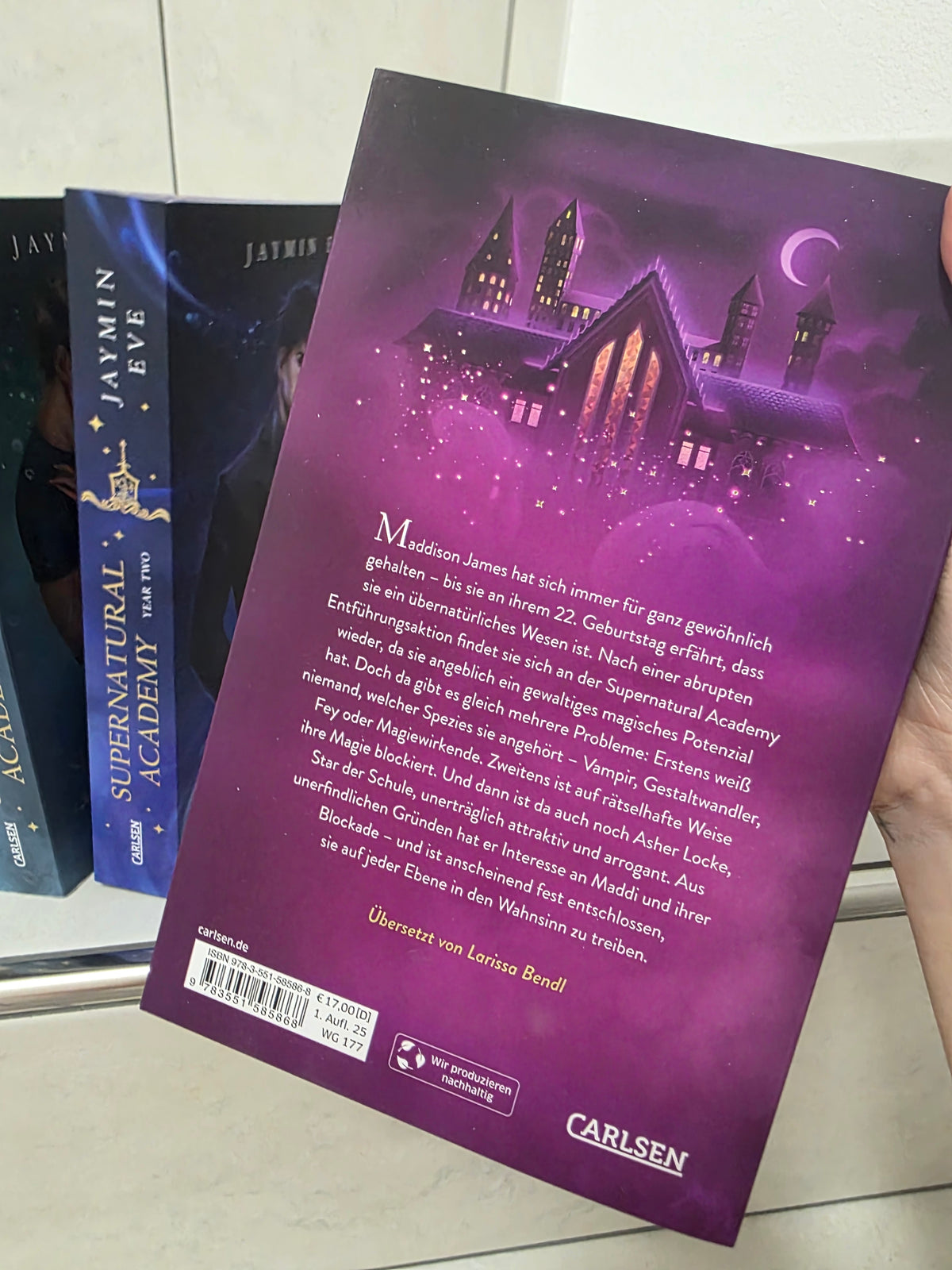 Supernatural Academy 1-3 von Jaymin Eve