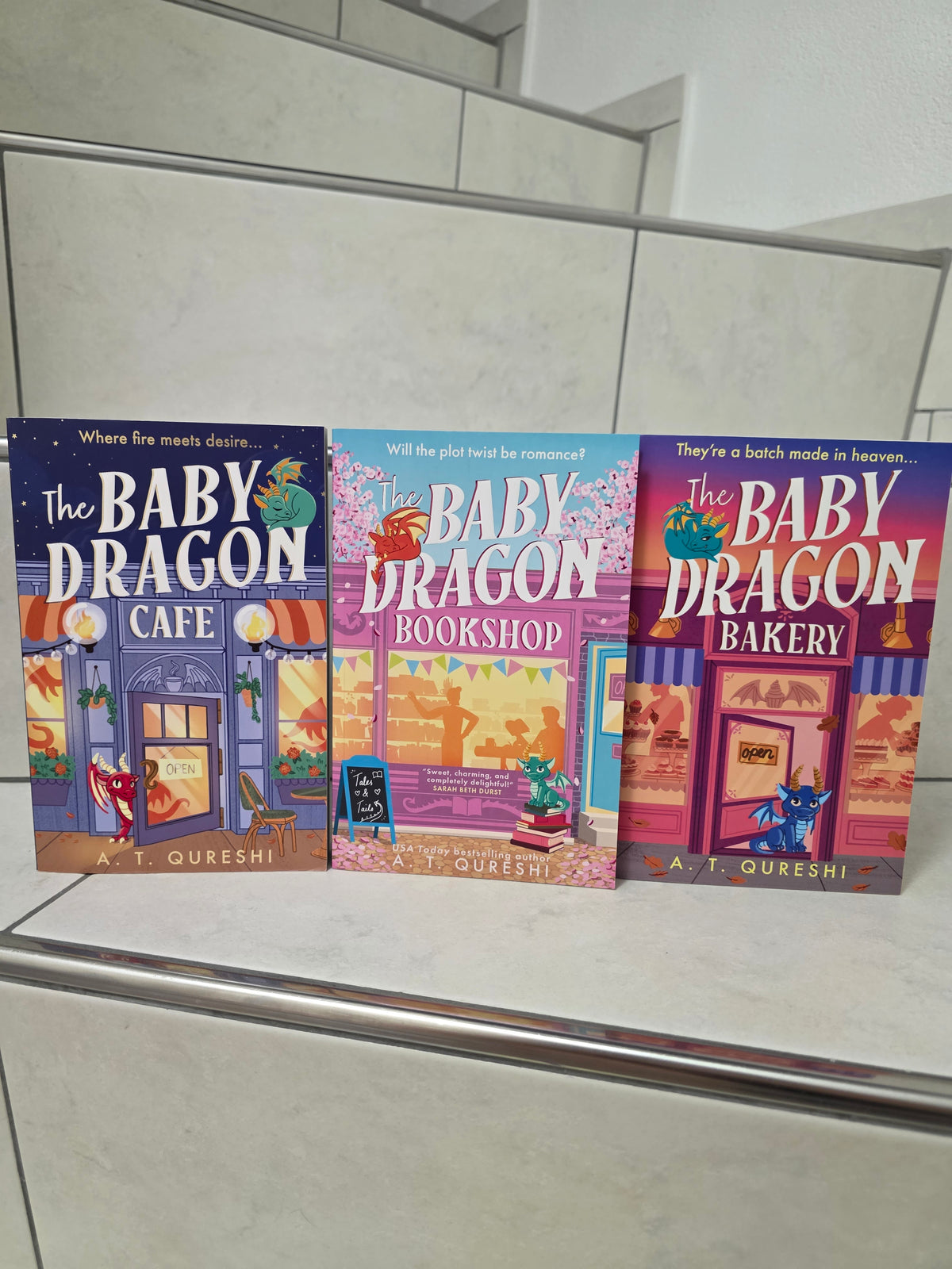 The Baby Dragon Cafe 1-3 by A.T. Quereshi