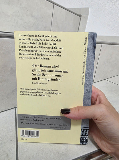 Der Tee der drei alten Damen von Friedrich Glauser