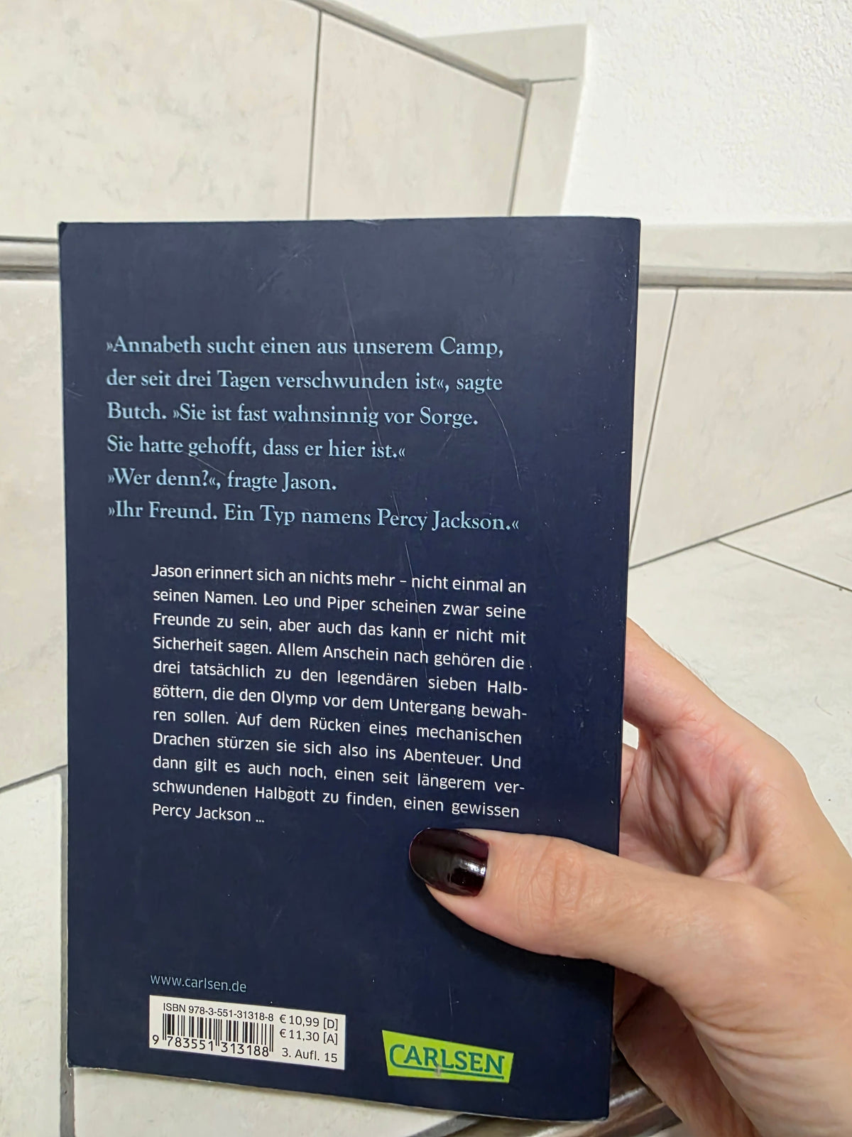 Helden des Olymp: Der verschwundene Halbgott von Rick Riordan