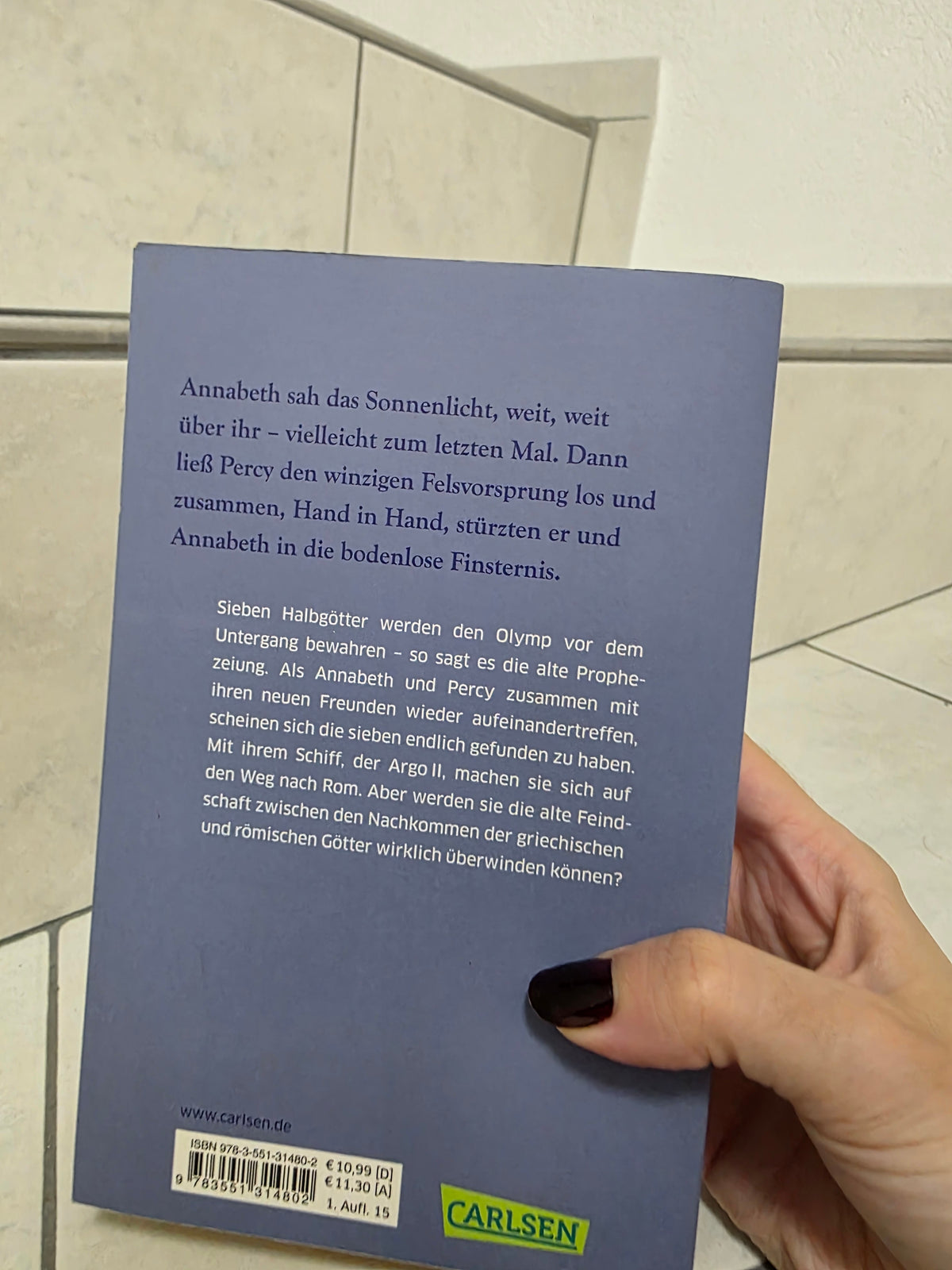 Helden des Olymp: Das Zeichen der Athene von Rick Riordan