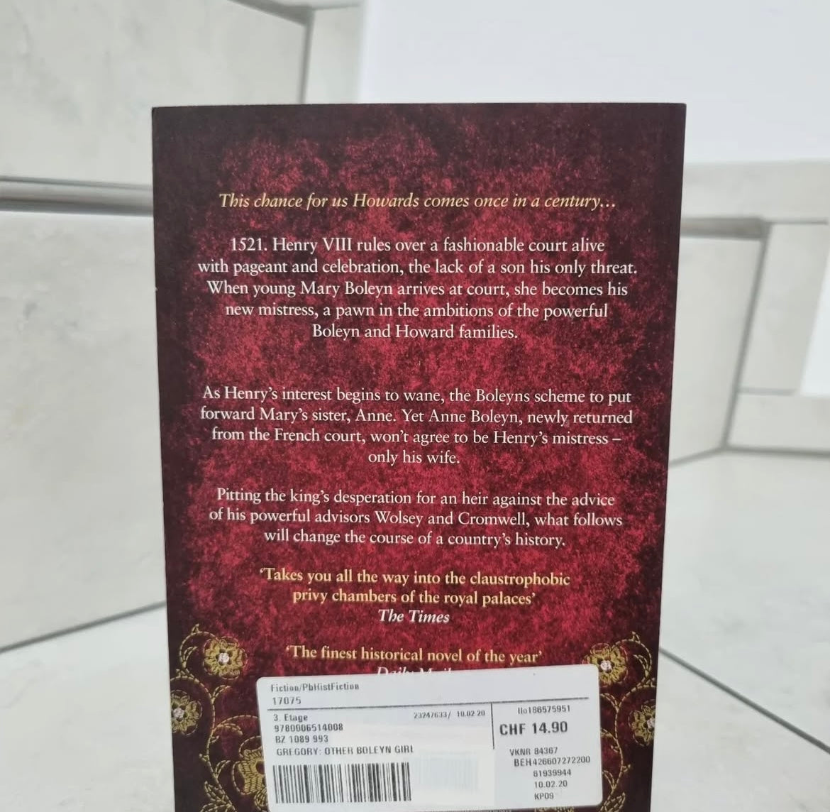 The Other Boleyn Girl by Philippa Gregory