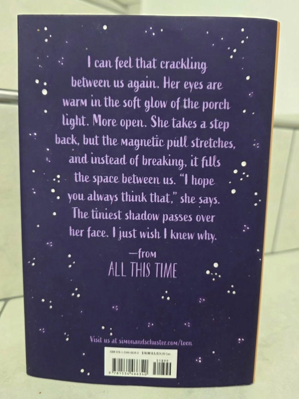 All this time by Mikki Daughtry and Rachael Lippincott