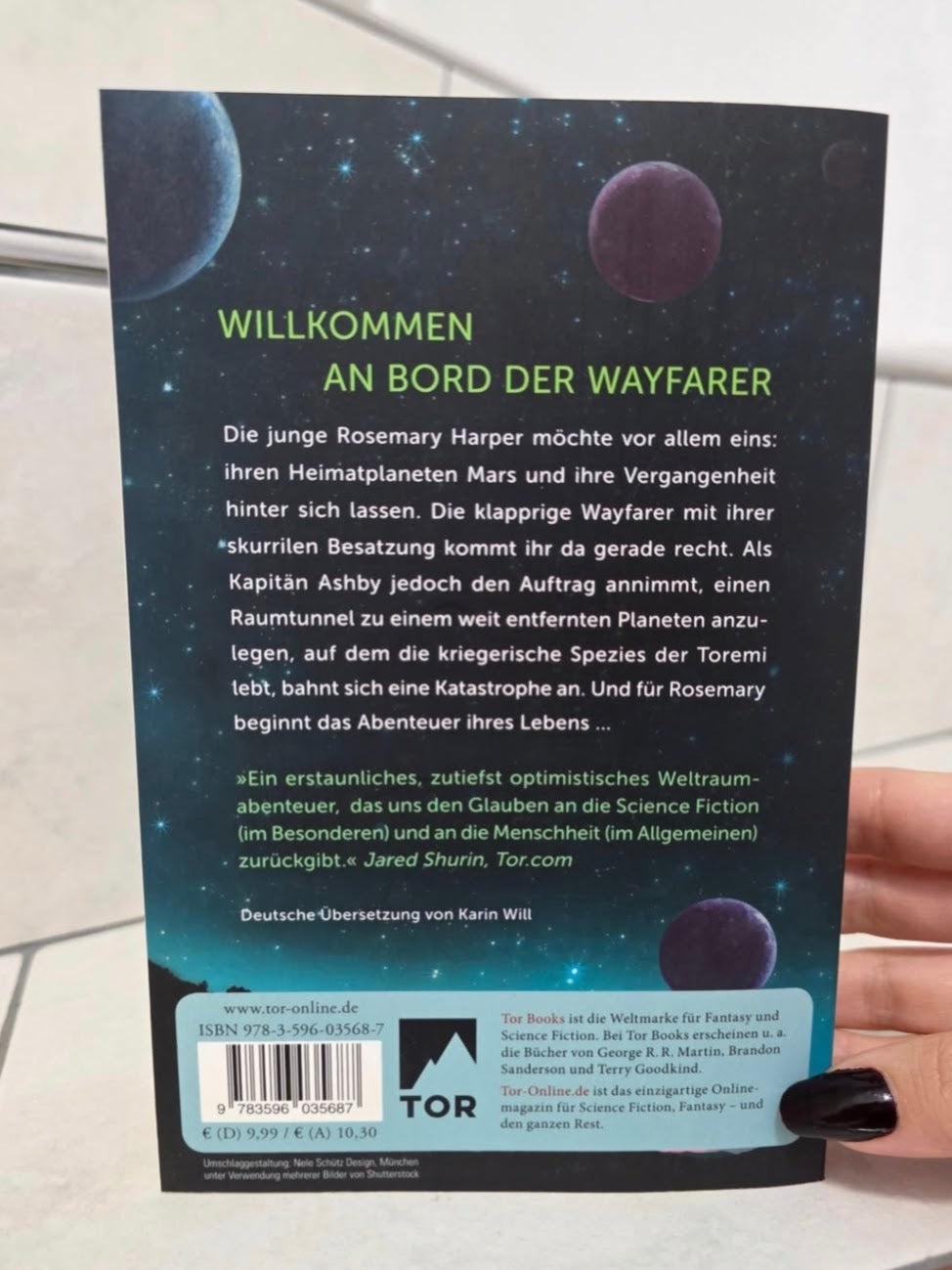 Der lange Weg zu einem kleinen zornigen Planeten von Becky Chambers